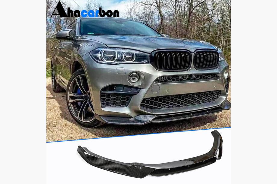 BMW X5 F15 2013–2018 Sprednji lip spojler odbijača Lip V1 (za F85, karbon) Image