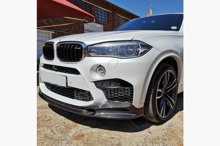 BMW X5 F15 2013–2018 Sprednji lip spojler odbijača Lip V2 (za F85, karbon) Image