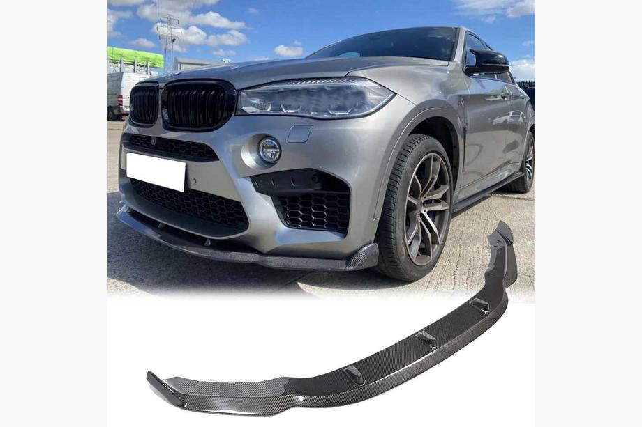 BMW X5 F15 2013–2018 Lip spojler prednjega odbijača Lip V3 (za F85, karbon) Image