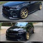 BMW X6 F16 2014–2019 Sprednji lip spojler Lip V1 (za F86, karbon) fotografija 5
