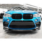 BMW X6 F16 2014–2019 Sprednji lip spojler odbijača Lip V2 (za F86, karbon) fotografija 6