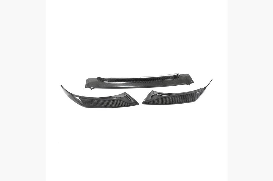 BMW X6 F16 2014–2019 Sprednji lip spojler odbijača Lip V2 (za Base, karbon) Image