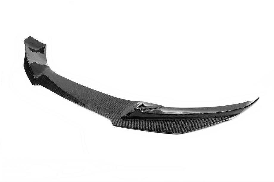 BMW X6 F16 2014–2019 Lip dodatek za sprednji odbijač (za M-Sport, karbon) Fotografija 9