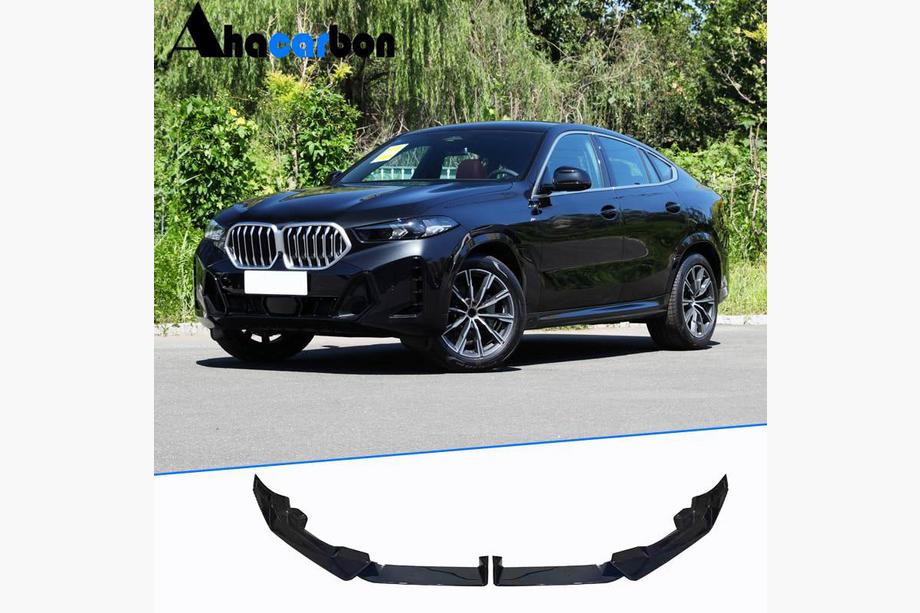 BMW X6 G06 2019–2027 ABS lip spojler za sprednji odbijač (2023+ M-Sport) Image