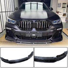 BMW X6 G06 2019–2027 Lip dodatak za sprednji odbijač (za M-Sport 2018-2022, karbon) fotografija 1