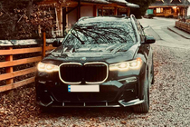 BMW X7 G07 2019– Lip spojler sprednjega odbijača (za M-Sport 2019-2022, karbon) fotografija 4