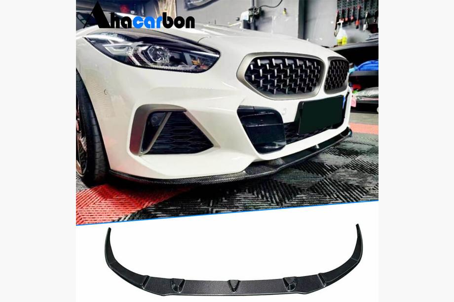 BMW Z4 (G29) 2018– Sprednji lip spojler odbijača V3 (za M-Sport, karbon) Image