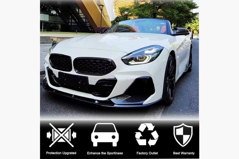 BMW Z4 (G29) 2018– Sprednji lip spojler odbijača Carbon V6 (M-Sport) Fotografija 3