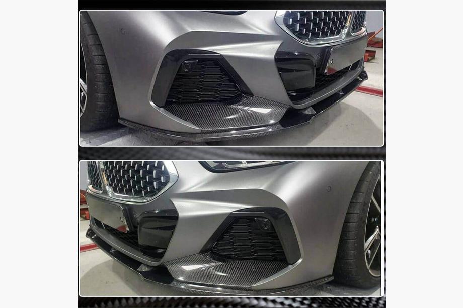 BMW Z4 (G29) 2018– Sprednji lip spojler odbijača Carbon V6 (M-Sport) Fotografija 5