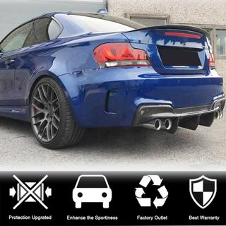 Difuzor zadnjega odbijača (za 1M E82, karbon) BMW serija 1 E81/E82/E87/E88 2004–2011 fotografija 3