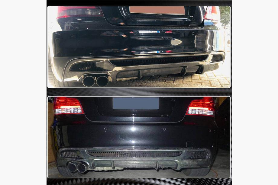 BMW serija 1 E81/E82/E87/E88 2004–2011 Difuzor zadnjega odbijača V1 (za E82/E88 M-Sport, karbon) Fotografija 5