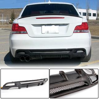 Difuzor zadnjega odbijača V2 (za E82/E88 M-Sport, karbon) BMW serija 1 E81/E82/E87/E88 2004–2011 fotografija 3