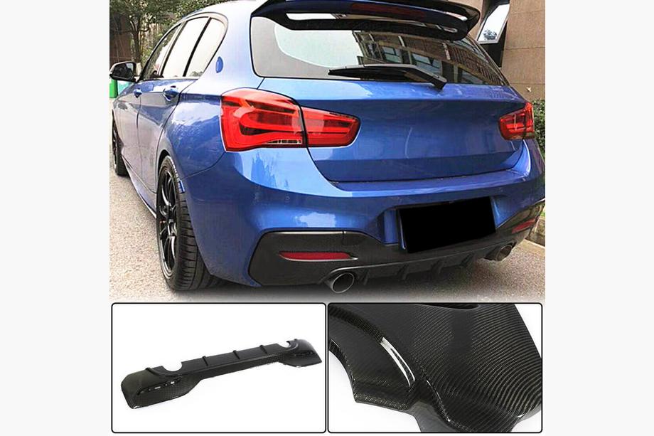 BMW serija 1 F20/F21 2011–2019 Difuzor zadnjega odbijača (za M-Sport 2015-2019, karbon) Image
