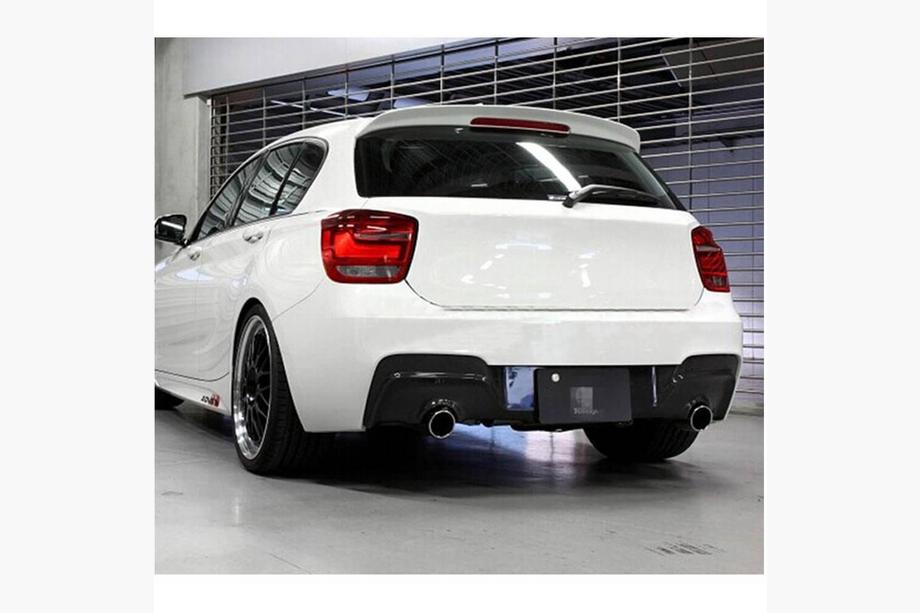 BMW serija 1 F20/F21 2011–2019 Difuzor zadnjega odbijača (za M135i 2011-2015, karbon) Fotografija 3