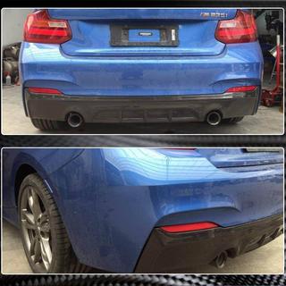 Difuzor zadnjega odbijača V1 (za F22/F23 M-Sport, karbon) BMW serija 2 F22/F23 2014–2021 fotografija 3