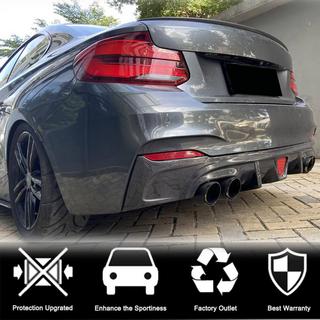 Difuzor zadnjega odbijača V2 (za F22/F23 M-Sport, karbon) BMW serija 2 F22/F23 2014–2021 fotografija 3