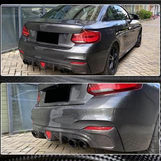 Difuzor zadnjega odbijača V2 (za F22/F23 M-Sport, karbon) BMW serija 2 F22/F23 2014–2021 fotografija 4