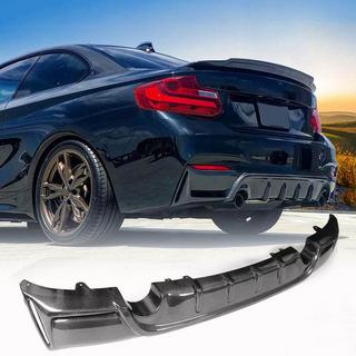 Difuzor zadnjega odbijača V4 (za F22/F23 M-Sport, karbon) BMW serija 2 F22/F23 2014–2021 fotografija 1