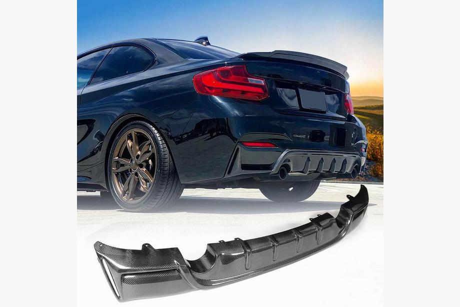 BMW serija 2 F22/F23 2014–2021 Difuzor zadnjega odbijača FRP V5 (za F22/F23 M Sport) Image