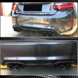 Difuzor zadnjega odbijača V4 (za F87 M2/M2С, karbon) BMW serija 2 F22/F23 2014–2021 fotografija 4