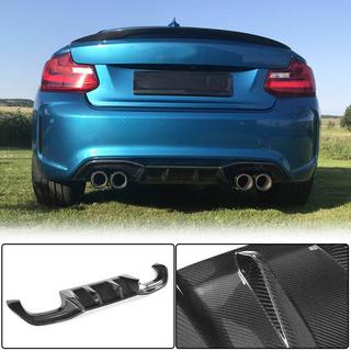 Difuzor zadnjega odbijača V6 (za F87 M2/M2С, karbon) BMW serija 2 F22/F23 2014–2021 fotografija 1