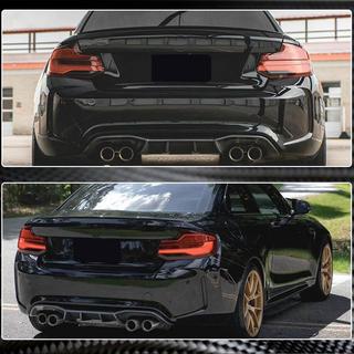 Difuzor zadnjega odbijača V6 (za F87 M2/M2С, karbon) BMW serija 2 F22/F23 2014–2021 fotografija 4