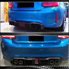BMW serija 2 F22/F23 2014–2021 V8 difuzor zadnjega odbijača (za F87 M2/M2C, carbon) fotografija 4