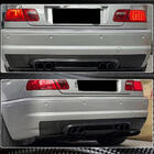 BMW serija 3 E46 1998–2006 Difuzor zadnjega odbijača V1 (za M3, karbon) fotografija 3