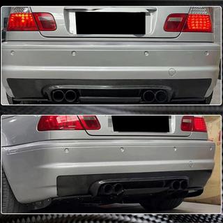 Difuzor zadnjega odbijača V1 (za M3, karbon) BMW serija 3 E46 1998–2006 fotografija 3