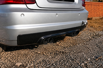 BMW serija 3 E46 1998–2006 Difuzor zadnjega odbijača V2 (za M3, karbon) fotografija 4