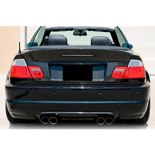 Difuzor zadnjega odbijača V2 (za M3, karbon) BMW serija 3 E46 1998–2006 fotografija 1