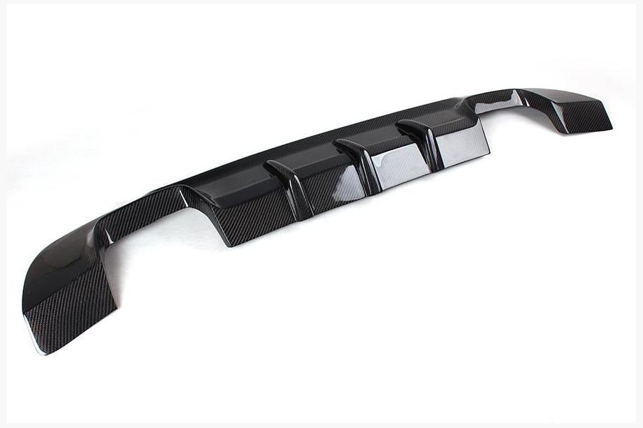 BMW serija 3 E92/E93 2006–2013 Difuzor zadnjega odbijača V1 (za M-Sport, karbon) Fotografija 6