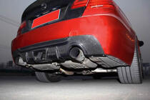 BMW serija 3 E92/E93 2006–2013 Difuzor zadnjega odbijača Carbon V3 (za M Sport) fotografija 2