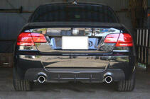 BMW serija 3 E92/E93 2006–2013 Difuzor zadnjega odbijača V2 (za M-Sport, karbon) fotografija 4