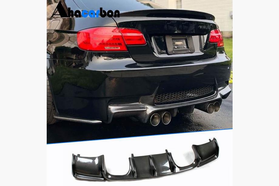 BMW serija 3 E92/E93 2006–2013 Difuzor zadnjega odbijača V-Style (za M3, karbon) Image