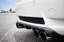 BMW serija 3 E92/E93 2006–2013 Difuzor zadnjega odbijača H2-Style (za M3, karbon) fotografija 2