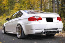 BMW serija 3 E92/E93 2006–2013 Difuzor zadnjega odbijača H2-Style (za M3, karbon) fotografija 3