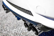BMW serija 3 E92/E93 2006–2013 Difuzor zadnjega odbijača H2-Style (za M3, karbon) fotografija 4
