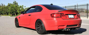 BMW serija 3 E92/E93 2006–2013 Difuzor zadnjega odbijača H2-Style (za M3, karbon) fotografija 5