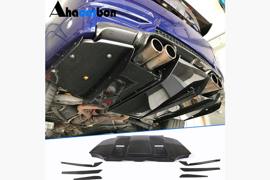 BMW serija 3 E92/E93 2006–2013 Difuzor zadnjega odbijača V6 (za M3, karbon) Image