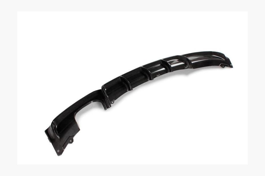 BMW serija 3 F30/F31 2012–2019 Difuzor zadnjega odbijača Carbon V6 (za M-Sport) Fotografija 5