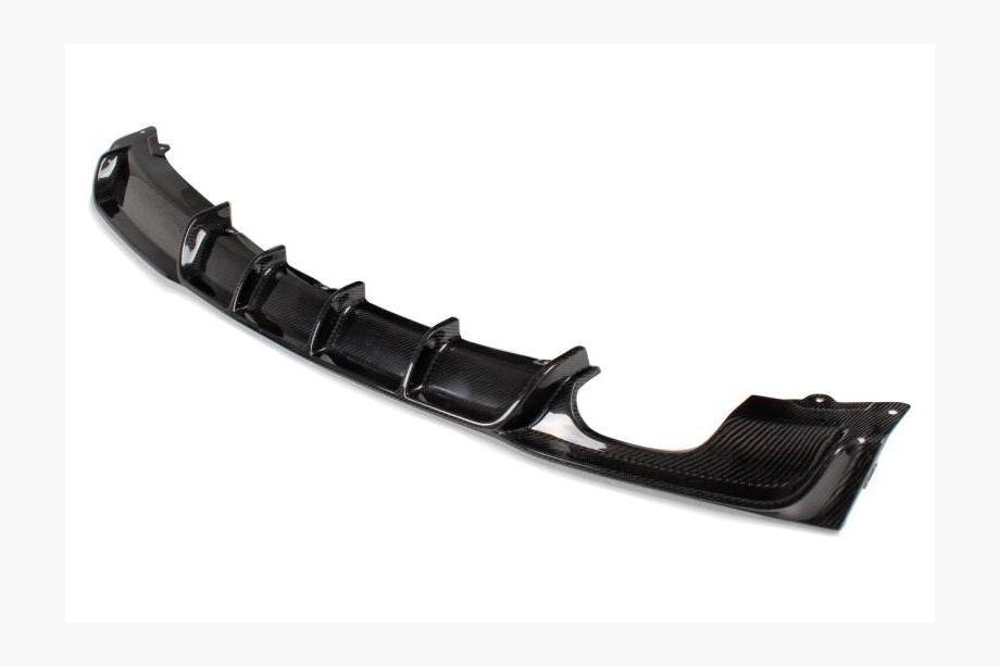 BMW serija 3 F30/F31 2012–2019 Difuzor zadnjega odbijača Carbon V6 (za M-Sport) Fotografija 7