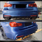 BMW serija 3 F30/F31 2012–2019 Difuzor zadnjega odbijača V2 (za F30 M-Sport, karbon) fotografija 11