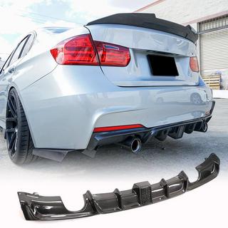 Difuzor zadnjega odbijača V2 (za F30 M-Sport, karbon) BMW serija 3 F30/F31 2012–2019 fotografija 1