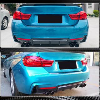 Difuzor zadnjega odbijača V1 (za M-Sport, karbon) BMW serija 4 F32/F33/F36 2012–2020 fotografija 4