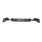 BMW serija 4 F32/F33/F36 2012–2020 Difuzor zadnjega odbijača V4 (za M-Sport, karbon) fotografija 1