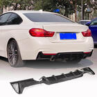 BMW serija 4 F32/F33/F36 2012–2020 Difuzor zadnjega odbijača V3 (za M-Sport, karbon) fotografija 1