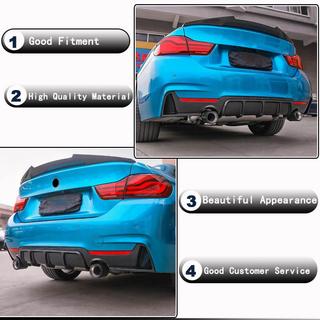 Difuzor zadnjega odbijača V3 (za M-Sport, karbon) BMW serija 4 F32/F33/F36 2012–2020 fotografija 3