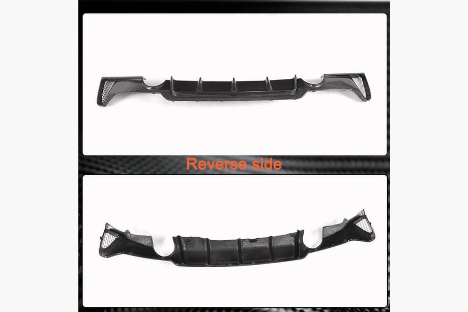 BMW serija 4 F32/F33/F36 2012–2020 Difuzor zadnjega odbijača FRP V6 (M-Sport) Fotografija 7
