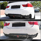 BMW serija 4 F32/F33/F36 2012–2020 Difuzor zadnjega odbijača V7 (za M-Sport, karbon) fotografija 7
